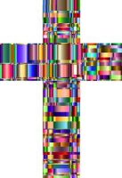 Image of colorful cross
