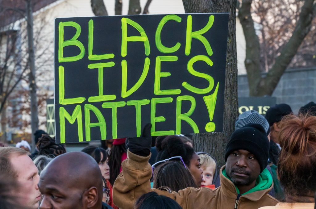 Photograph of a Black Lives Matter Protest