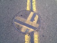Photograph of a crossroads