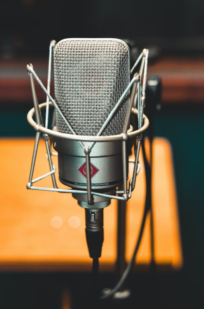 Photograph of Microphone